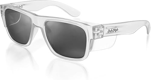 SafeStyle Fusions - Lentes de seguridad con certificación ANSI Z87.1+, transparentes, tintados y polarizados