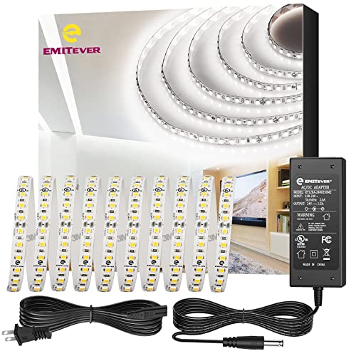 Tira LED EMITEVER Blanco Cálido 2700K 16.4 pies Kit miniatura 1