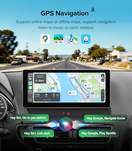 APEXNAV 10.25" CarPlay Radio for Audi Q5 SQ5 (09-17) Concert & Symphony - image 5