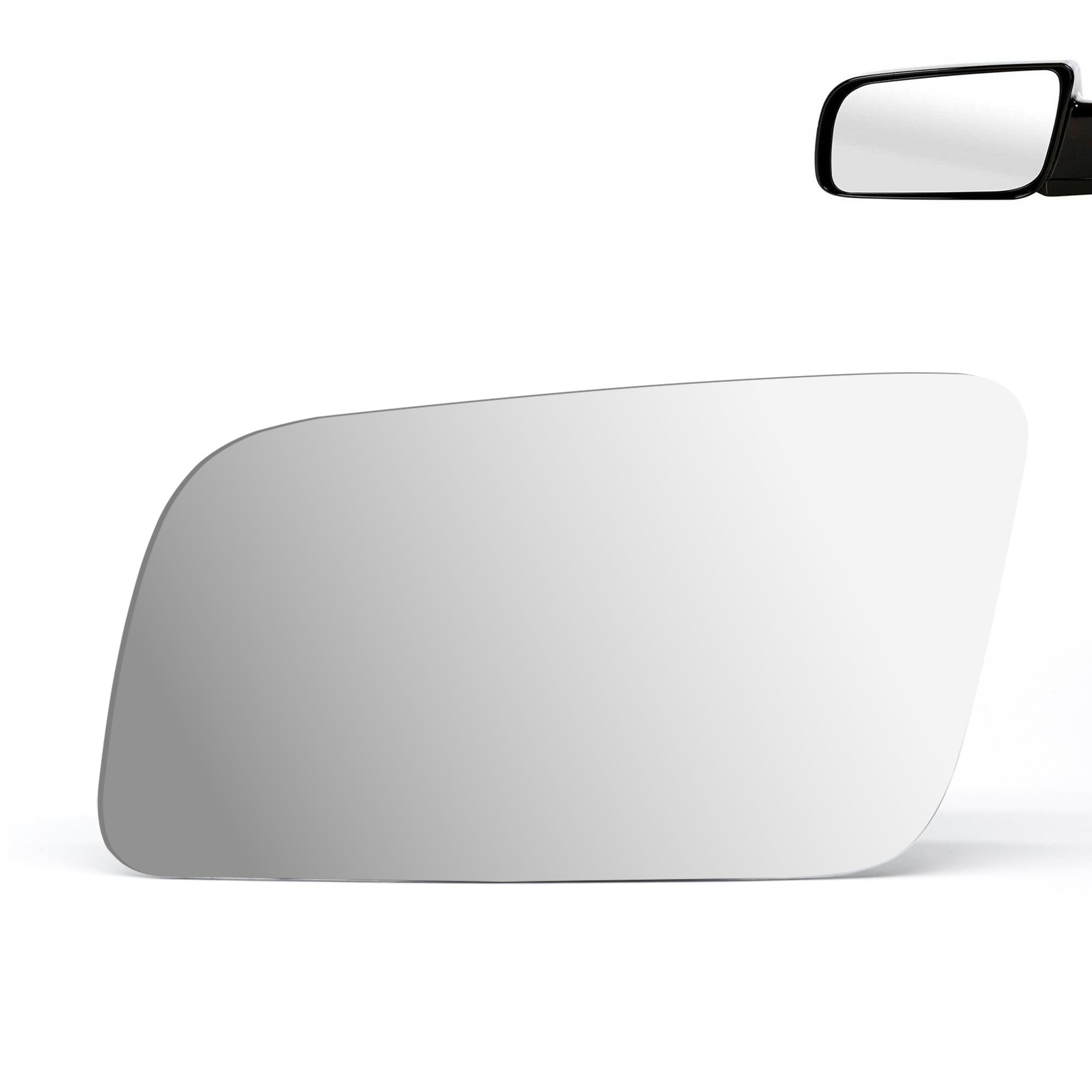 Photo 1 of NEYASU Driver Left Side LH Mirror Glass fit for 1990-2000 Chevy GMC C1500 C2500 C3500 K1500 K2500 K3500 Pickup Truck Tahoe Blazer Jimmy Yukon Flat Glass Replacement with Adhesives No Heated