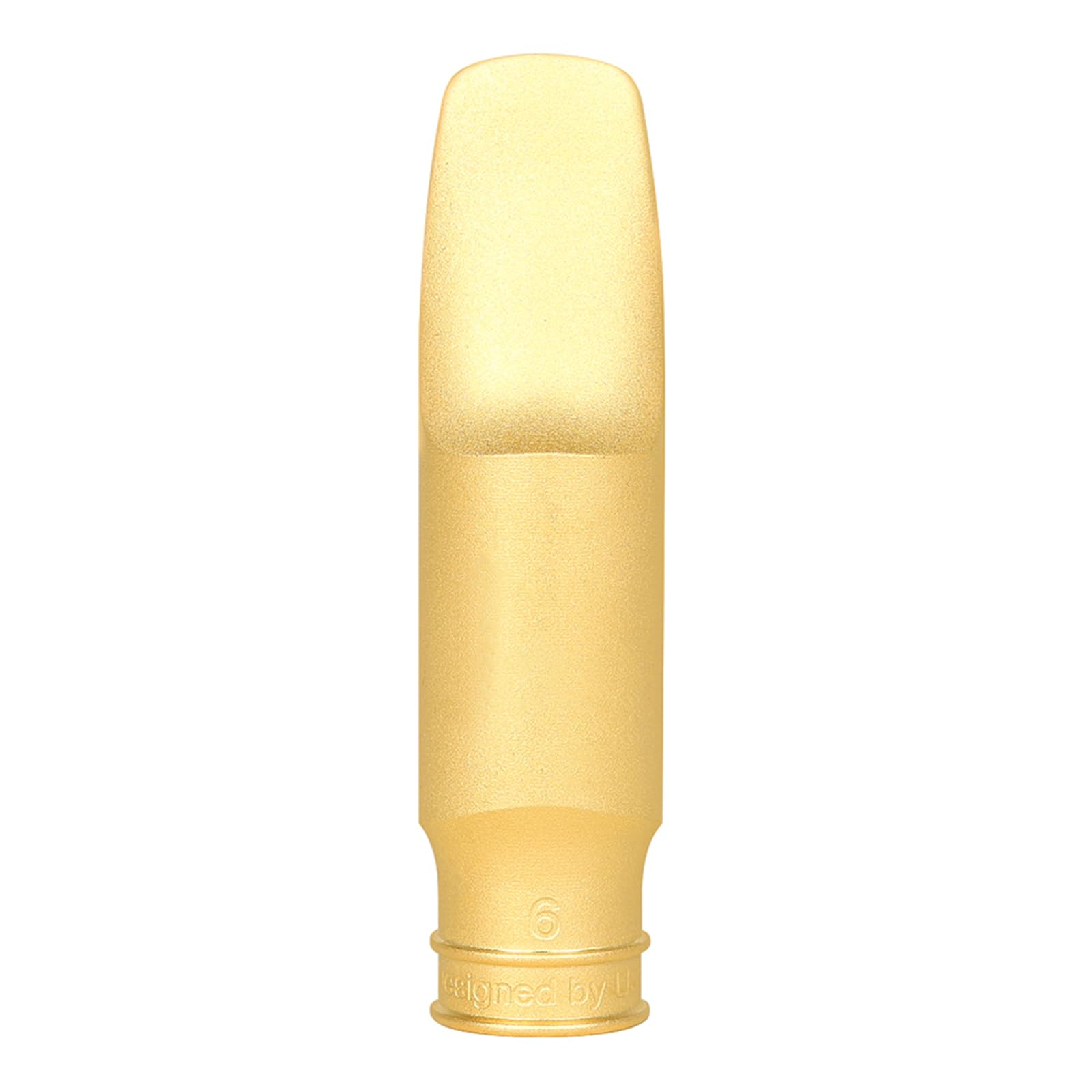 Boquilla profesional para saxofón Altos de latón y metal, boquillas planas para saxofón E con ligadura y tapa, accesorios de latón E Flat Saxofón