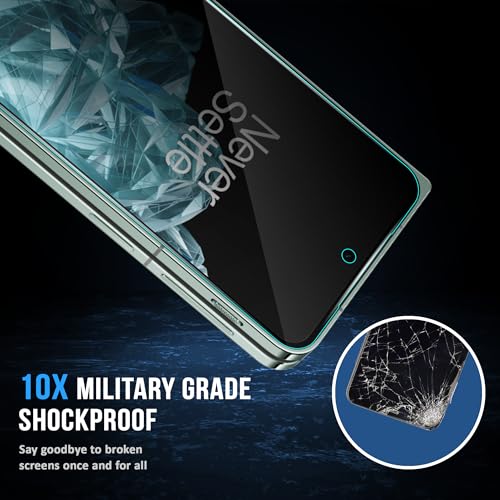 Image of ArmourPro Privacy Tempered Glass Compatible for OnePlus OPEN (6.8 Inch) with Edge to Edge Screen Coverage and Easy Installation kit |Anti-Spy /Anti-Peeping Protection, Pack of 2