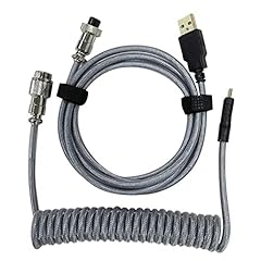 JUJNE Un da Tipo C Un USB Un per Tastiera Meccanica Pilota Un per Tastiera da 1,8 M, Grigio