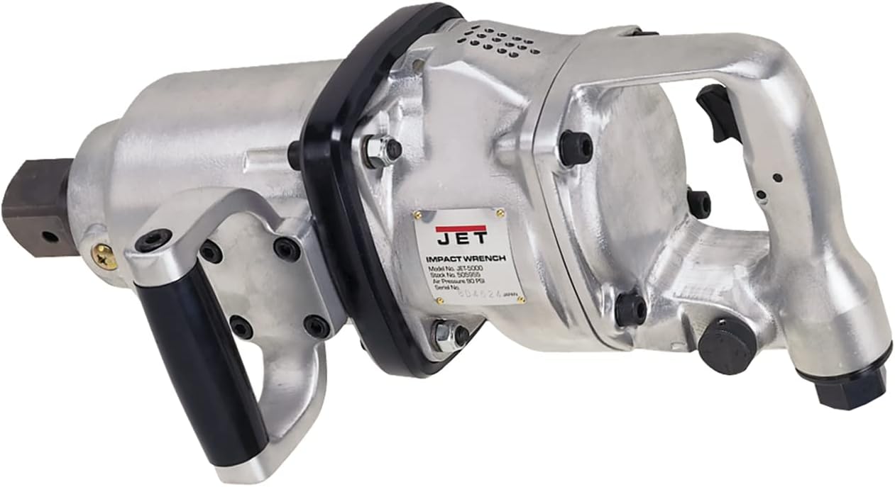JET 1-1/2" Square Drive Impact Wrench, 3400 ft-lbs, 3000 RPM (Model JAT-5000)