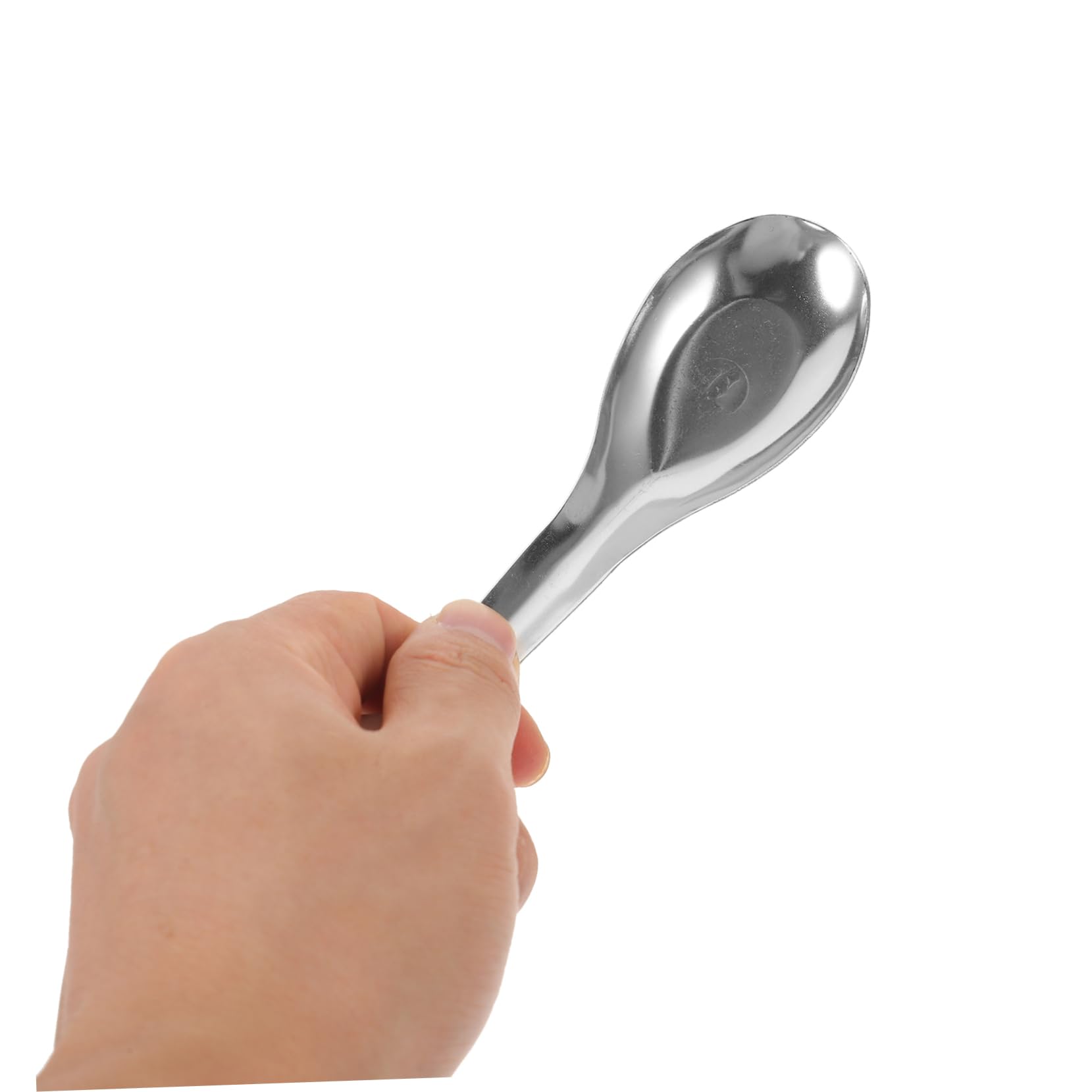 Cabilock Cucharas Soperas De Acero Inoxidable De 13x4.2cm Set Para Oficina Hogar y Cafetería Versátil Para Cena Té y Postre