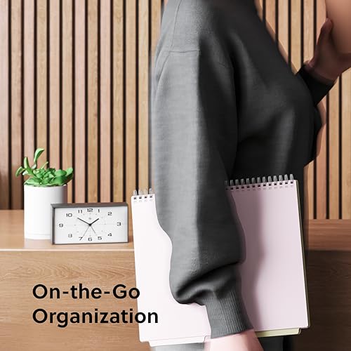Image of Smead Poly Project Organizer, 6 Tabs, 12 Pockets, Letter Size, Pastel (89208) (Pack of 1)