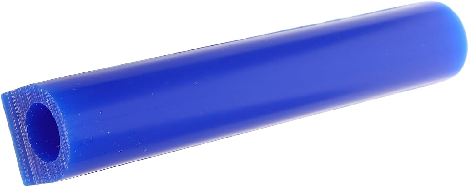 SEWOART Ring Carving Wax Tube for Jewelry Making Blue Hollow Wax Mold Tube for Ring Casting for Beginner and Professional Jewelers