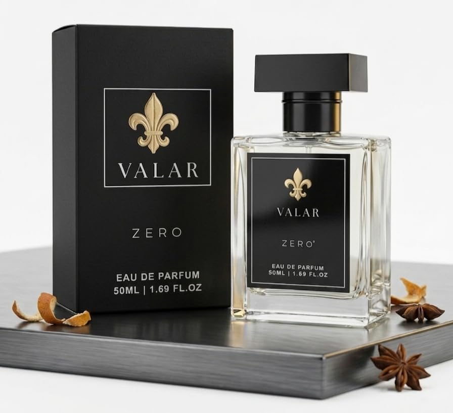 Valar Zero° Eau De Parfum, 50ml, Long Lasting, 20% Oil Concentration, 100% Vegan & Silicone Free, Imported Oils-image-44