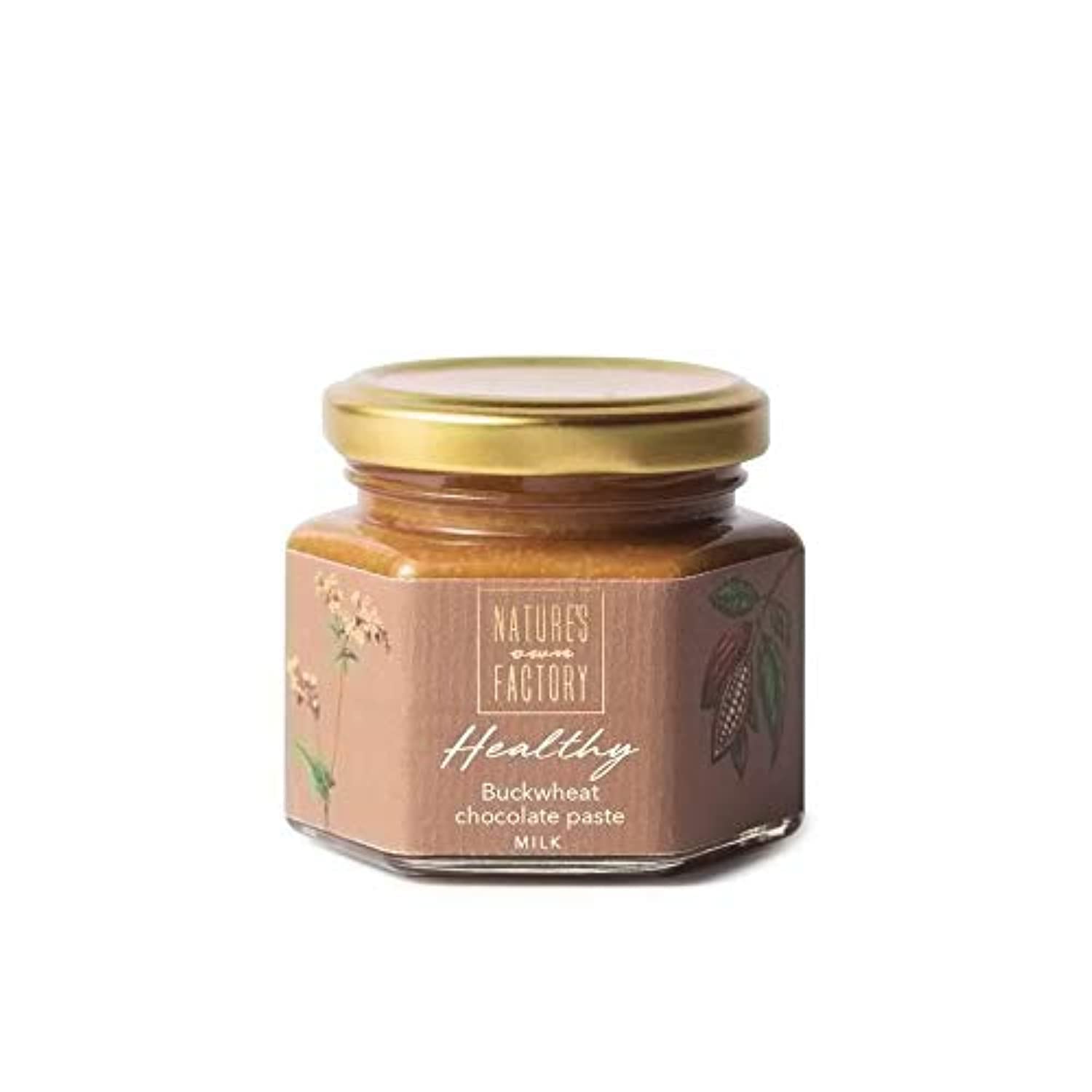 Nature's Own Factory Buckwheat Milk Chocolate Spread Brown