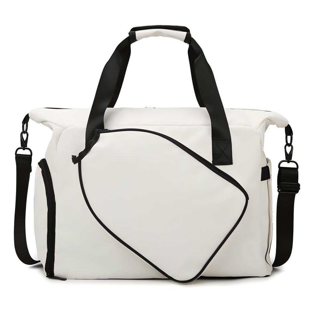 VKOOVIFA Stylish Pickleball handbag with adjustable shoulder straps, suitable for crossbody, hand-held or shoulder bag - the ideal Pickleball gift