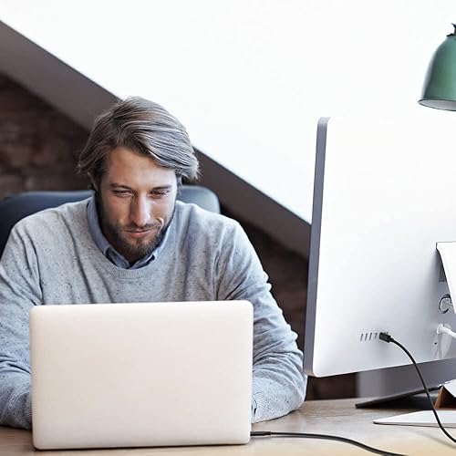 Miniatura 5 de Belkin Cable Thunderbolt 3 (USB-C a USB-C)  Cable USB C para MacBook Air, Galaxy, Apple TV y más, carga rápida de hasta 100 W, hecho para