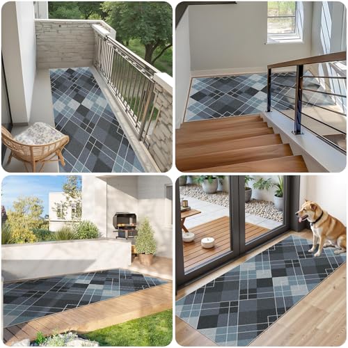 Alfombra entrada lavable para un recibidor limpio y un comedor acogedor 6