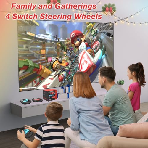 image for pdobq Steering Wheel for Mario Kart Nintendo Switch, Switch Racing Ste