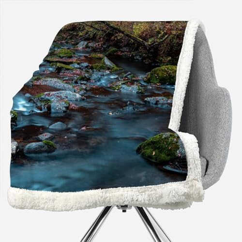 Couvertures imprimées en 3D avec doublure Sherpa ultra douce