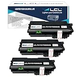 LCL TK-1172 TK1172 Black Toner Cartridge Replacement for Kyocera TK 1172 TK-1172 for EcoSys M2040dn M2540d M2540dw M2640idw Printers (7200 Pages, 3-Pack)