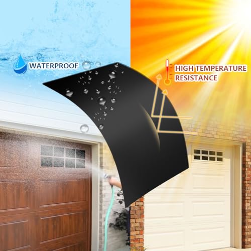 Magnetic Garage Door Windows Magnetic Garage Door Decorative Hardware Garage Door Decorations Garage Door Window 16PCS Easy Installation Looks Like Real Garage Window Magnets
