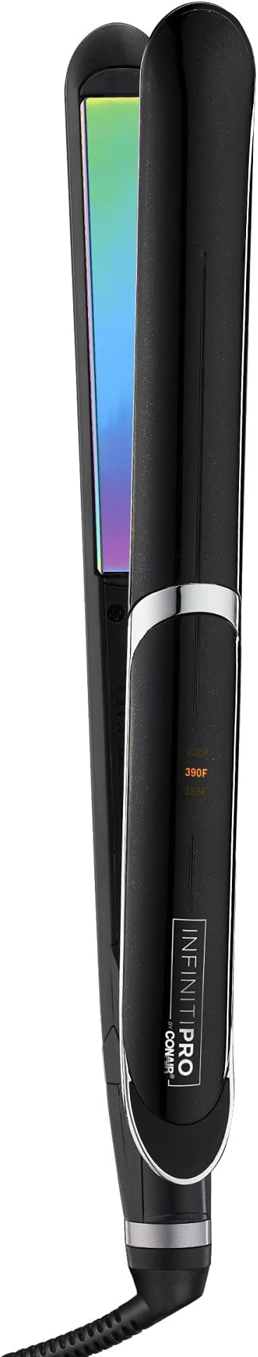 INFINITIPRO BY CONAIR Rainbow Titanium Flat Iron, 1-inch