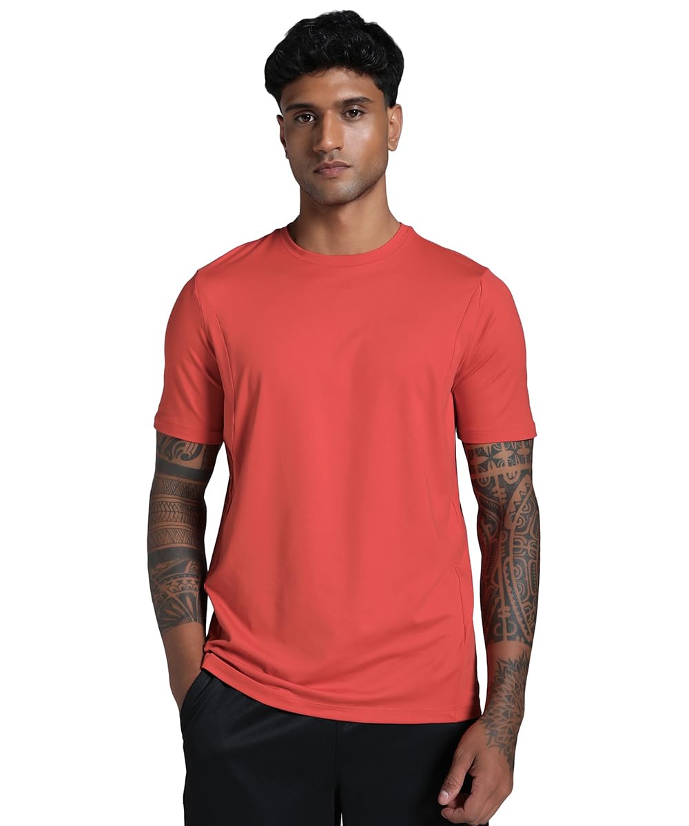 puma Men's Solid Regular Fit T-Shirt-picture-11