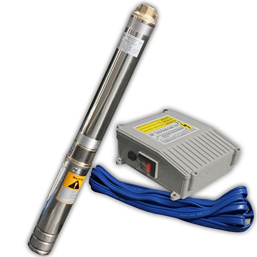 JWS Brunnenpomp, roestvrij staal, 90 x 18 x 10 cm, 1072