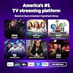 Roku Smart TV 2025 – 40-Inch Select Series, 1080p Full HD TV – RokuTV with Voice Remote – Flat Screen LED Television with Wi-Fi for Streaming Live Local News, Sports, Family Entertainment - Image 2