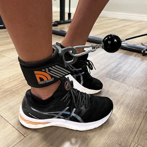 Puxador Tornozeleira Cross Over, Regulável, Preto, Prottector, Par