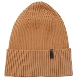 molti Męska czapka, beanie, ciepła czapka zimowa, wełniana, dzianina, na jesień i zimę, rozciągliwa, miękka czapka wełniana, wybór kolorów, rozm. 55-60, brązowy, 55-60
