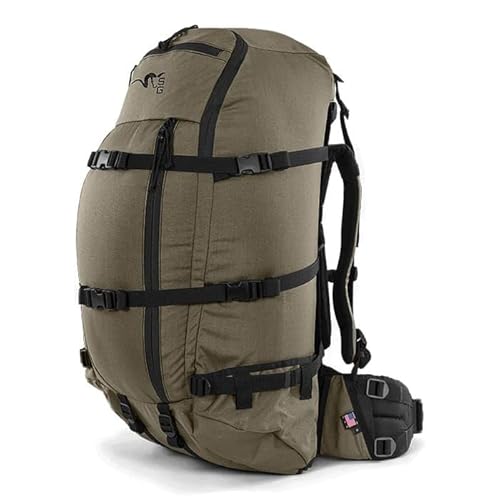 Stone Glacier Col 4800 Pack with Krux Frame, 4800 Cubic Inches, Ranger Medium, Hunting Backpack, 150+ lb Load, Made in USA (50106-RG-M)