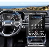Coleya (2Pack) 2025 2026 2027 Terrain Screen Protector for GMC Terrain (15Inch Navi+11Inch Dash) (Elevation/Denali/AT4), 9H Tempered Glass Fingerprint&Scratch-Resistant 2027 2026 Terrain Accessories