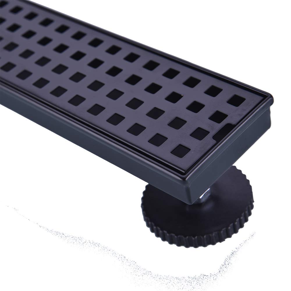 Buy Nicmondo Linear Shower Drain 24 Inch, Bathroom Rectangular Floor