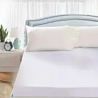 Capa Protetora Para ColchãO Casal ImpermeáVel - Anti Xixi, áCaros E Alergias - Com EláStico E Encosto Total Para ColchãO Queen/King - FáCil De Lavar(Casal)