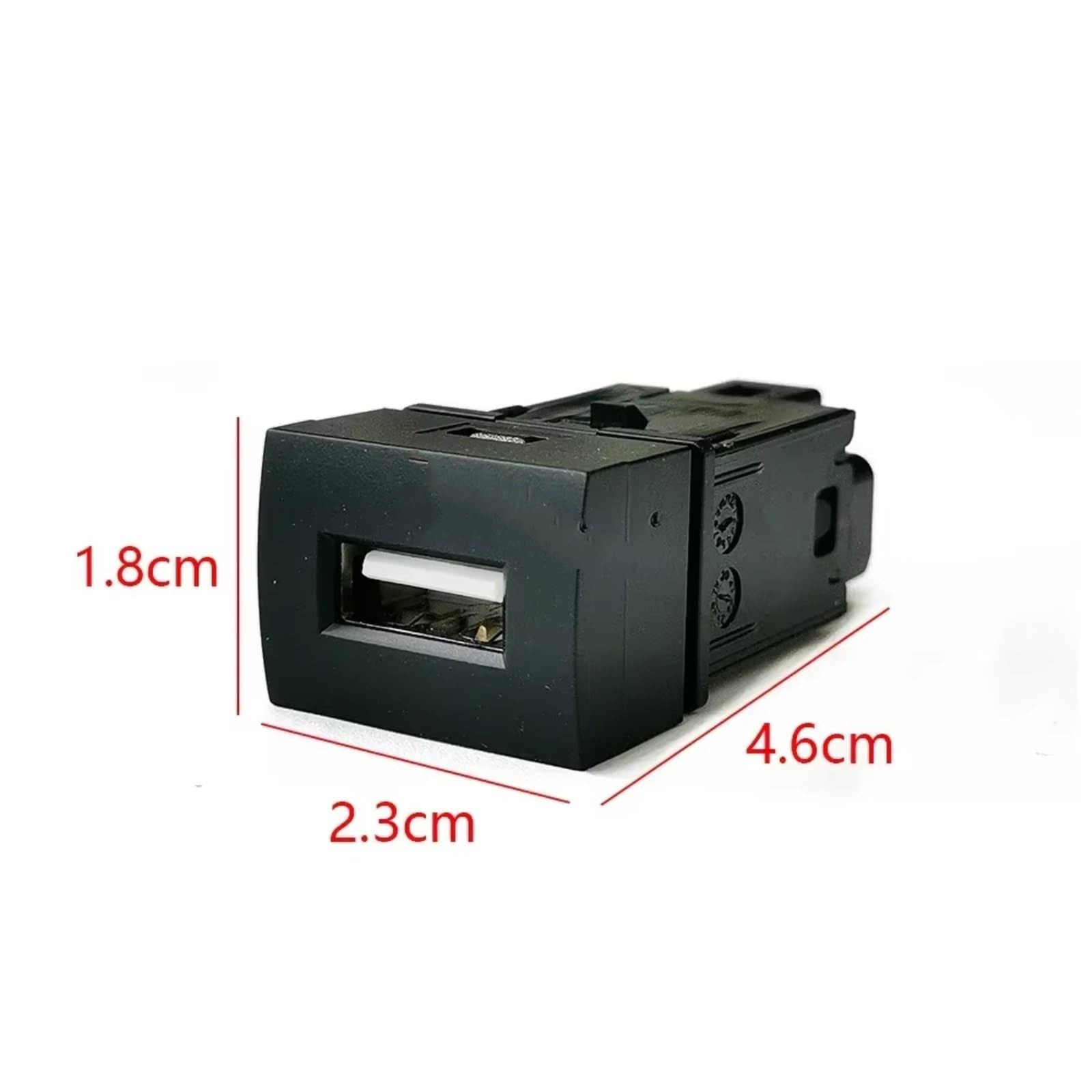 Aux USB carga Módulo Enchufe USB Consola Compatible Con Mitsubishi Para Outlander 2023 Adaptador Enchufe Interfaz Carga Teléfono Dual Para Cargador Rápido Coche