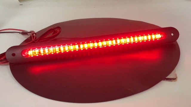 Third Brake Light,Red 5 LED 12V Universal Car High Mount Rear Third 3rd Brake Stop Tail Light Lamp