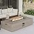 COSIEST Outdoor Propane Fire Pit Table, 56-inch x 28-inch Rectangle Gray Concrete-Like Finish, 50,000 BTU Stainless Steel Burner w Blue Fire Glass, Wind Guard, Raincover