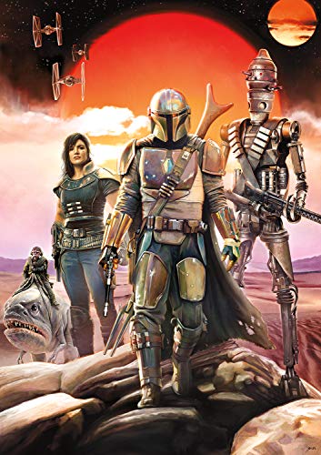 Star Wars - The Mandalorian - Bounty Hunting is A Complicated Profession… - 500 Piece Jigsaw Puzzle