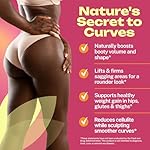 BBL Gummies Booty & HIPS Weight Gainer for Women - Unique Blend for Curves Enhancement & Butt Growth - Natural Weight Gain Gummies for Women - Zero Sugar, Vegan, Peach Flavor - 60 Counts - Image 4