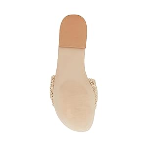 Amazon.com | Steve Madden Women's Marika Sandal, Raffia, 6