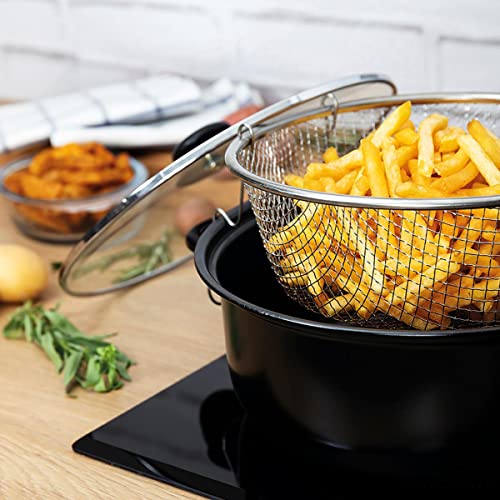 Arcuisine Gante - Friteuse avec panier et couvercle en verre – Image 4