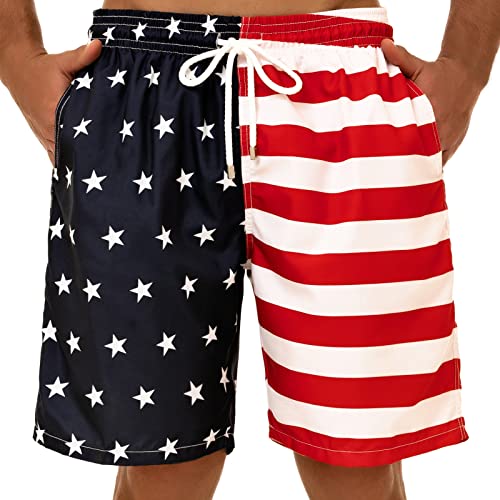 KAILUA SURF Big and Tall Mens Swim Trunks, 9  Mens Designer Bathing Suit Boardshorts