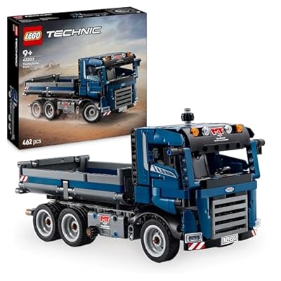 LEGO Technic Volquete Basculante, Vehículo de Obra y Construcción de Juguete, Camión Azul para Construir con Dirección y Caja Móvil, Regalo de Cumpleaños para Niños y Niñas de 9 Años o Más 42203 | Ya disponible en tu tienda friki favorita! En mundofriki.es!
