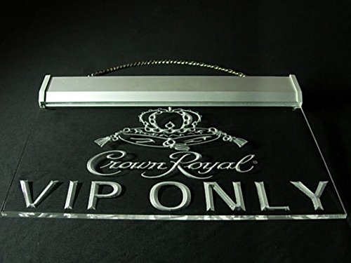 Crown Royal Whiskey VIP Only Led Light Sign