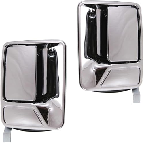 KarParts360 Manija de puerta exterior para Ford F-250 Super Duty 1999-2016 para lado del conductor y del pasajero Par Trasera Todos los