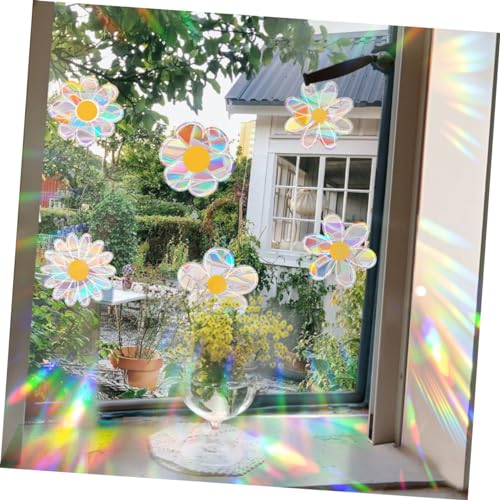 Zerodeko Prism Window Film 1 hoja para decoración de ventanas miniatura 7