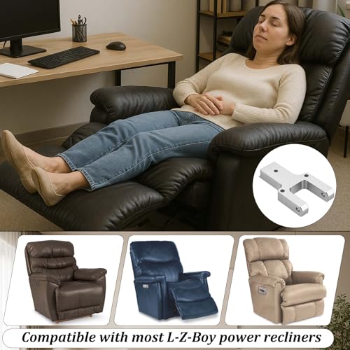 Image of Metal Drive Toggle Connector and Metal Drive Toggle and Clevis Mount Kit,Compatible with La-Z-Boy /Lazyboy Power Recliners,Recliner Replacement Parts for Lazy Boy