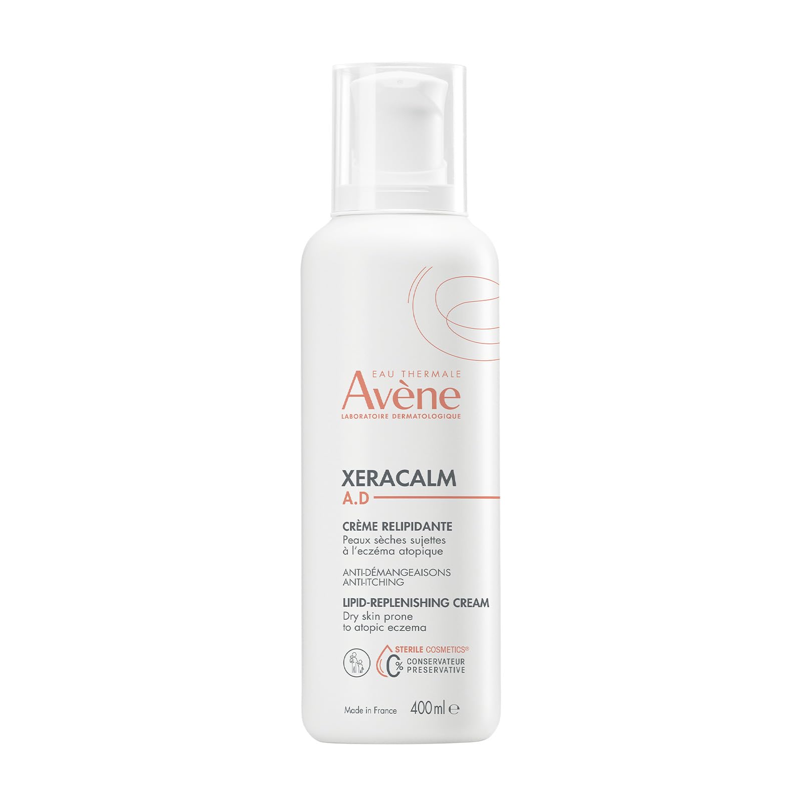 Avene XeraCalm A.D Lipid-Replenishing Cream for the Body Moisturiser for Atopic Dermatitis,...