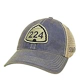 STATE 45 U224 The Road to Park City Trucker Hat | Utah Snapback Hats | Baseball Cap | Trucker Hats |