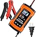 5 Amp 12V Automotive Smart Battery Charger/Maintainer for Car, Motorcycle, Lawn Mower, Boat, RV, SUV, ATV and More