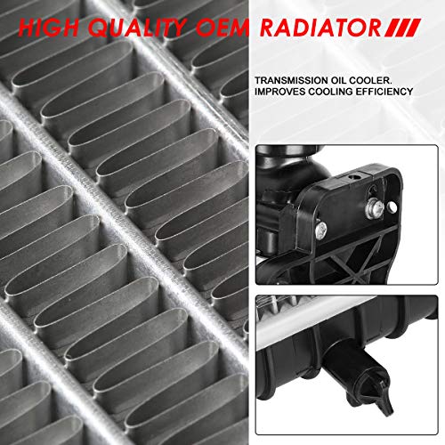 Image of Auto Dynasty 2738 Radiator for 2004-2009 Dodge Durango Chrysler Aspen