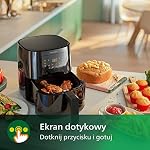 Philips Airfryer 3000 Serie L, 4.1L (0.8Kg), 13-in-1 Airfryer, 90 % Weniger Fett Mit Rapid Air Technologie, Digital, Rezepte-App (HD9252/90) – Bild 5