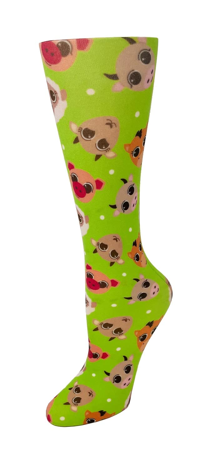 Cutieful womens Compression Sock, Black Butterfly, 5-11 — view 6