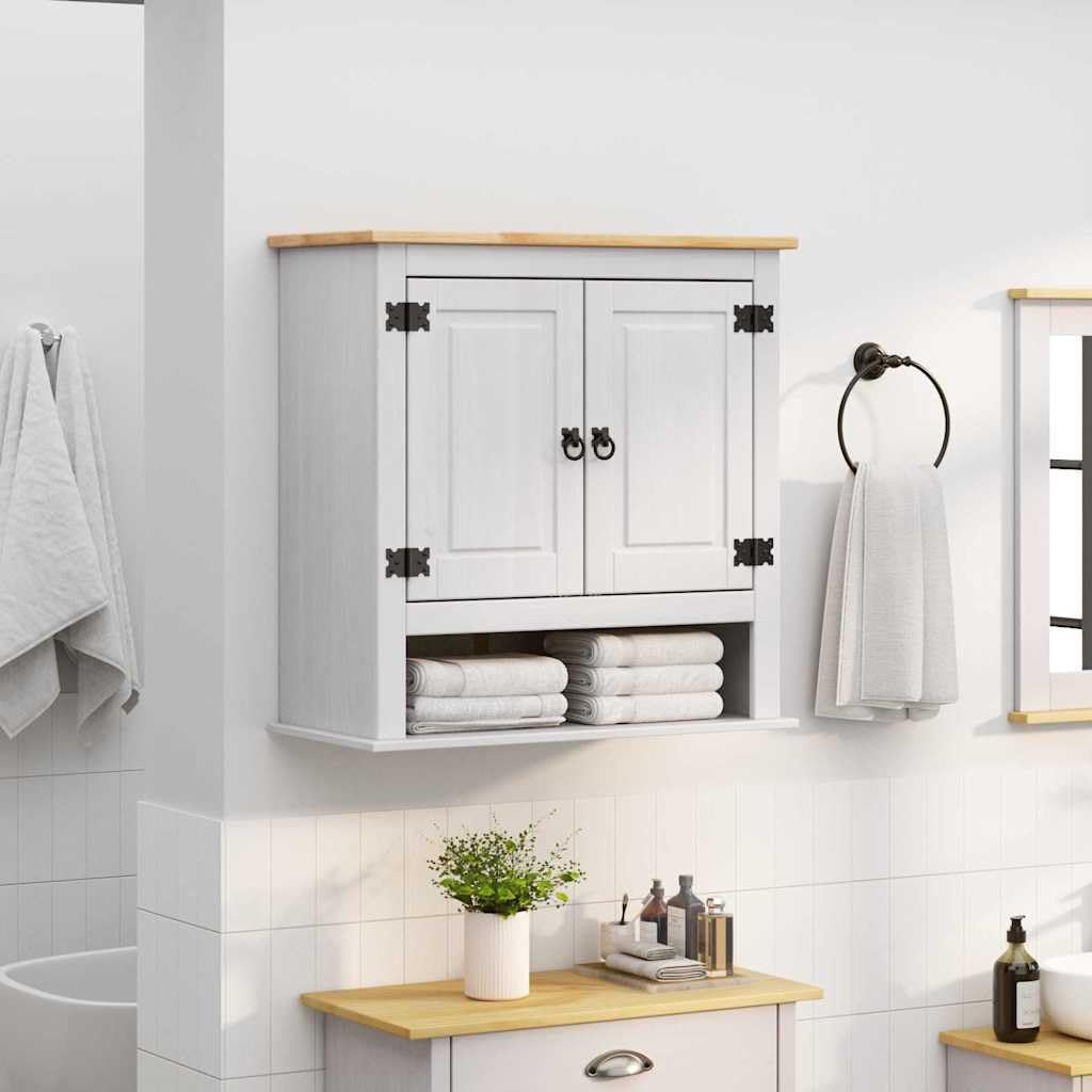 vidaXL Mueble Colgante Corona Blanco 70 x 33 x 71,5 cm